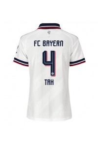 Bayern Munich Jonathan Tah #4 Fotballdrakt Borte Klær Dame 2026-27 Korte ermer